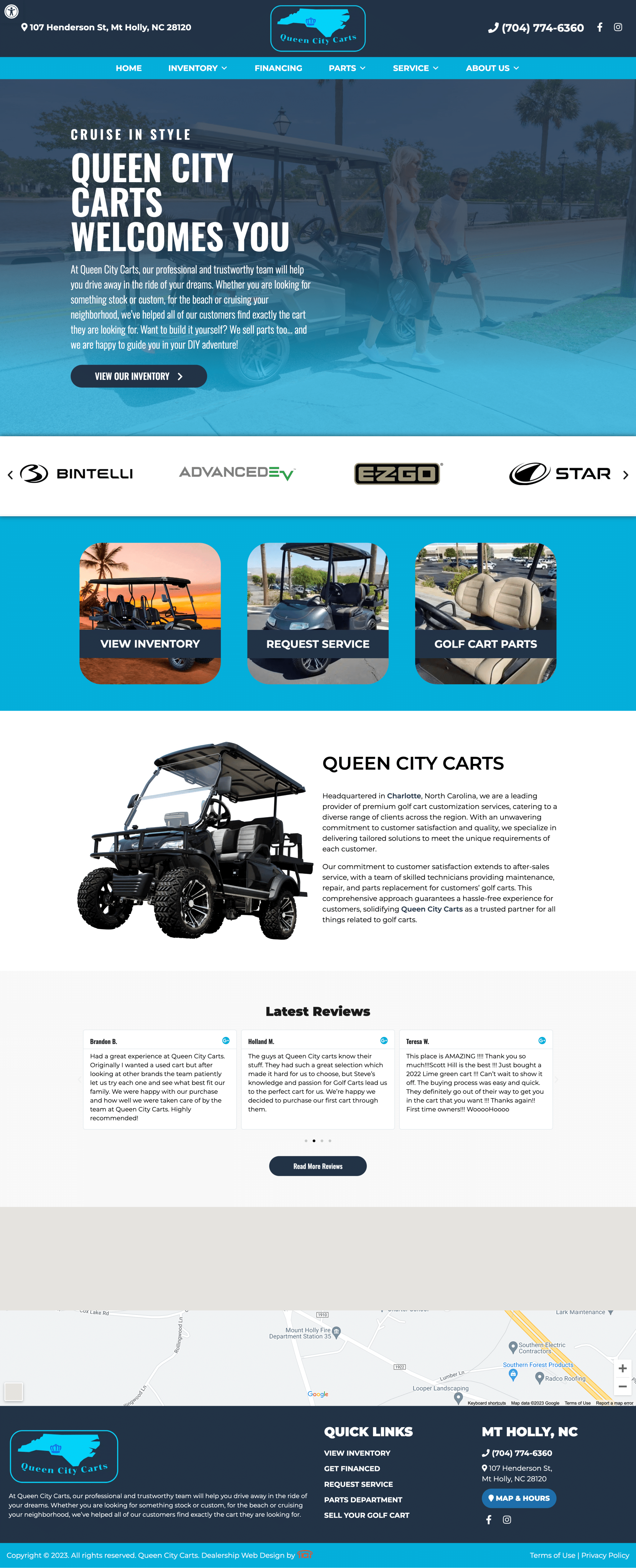 queen city carts